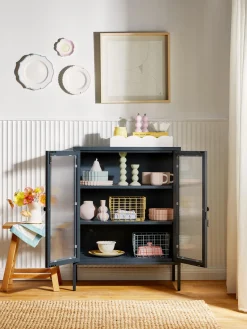 Best Vitrina de metal con cristal acanalado The Mixer Vitrinas|Vitrinas