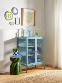 Best Vitrina de metal con cristal acanalado The Mixer Vitrinas|Vitrinas