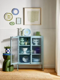 Best Vitrina de metal con cristal acanalado The Mixer Vitrinas|Vitrinas