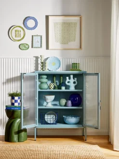 Best Vitrina de metal con cristal acanalado The Mixer Vitrinas|Vitrinas