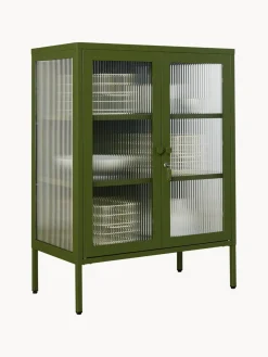 Sale Vitrina de metal con cristal acanalado The Mixer Vitrinas|Vitrinas