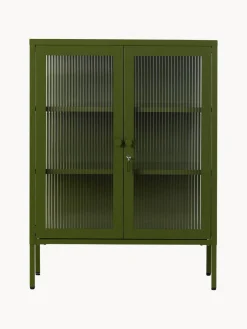 Sale Vitrina de metal con cristal acanalado The Mixer Vitrinas|Vitrinas