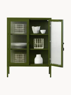 Sale Vitrina de metal con cristal acanalado The Mixer Vitrinas|Vitrinas