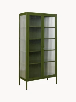 Hot Vitrina de metal con cristal acanalado The Collector Vitrinas|Vitrinas