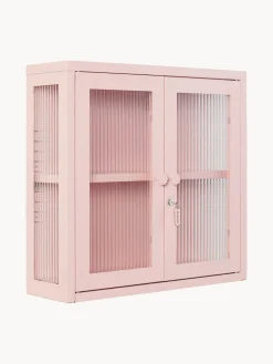 Estanterías De Pared|Vitrinas>Mustard Made Vitrina de pared The Kit Transparente, rosa claro