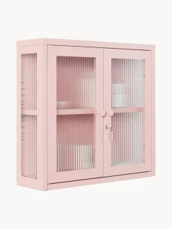 Estanterías De Pared|Vitrinas></noscript>Mustard Made Vitrina de pared The Kit Transparente, rosa claro