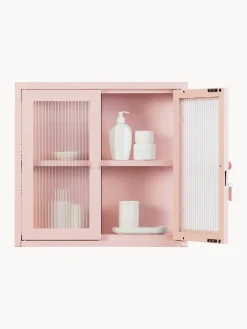 Estanterías De Pared|Vitrinas></noscript>Mustard Made Vitrina de pared The Kit Transparente, rosa claro