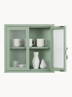 Estanterías De Pared|Vitrinas></noscript>Mustard Made Vitrina de pared The Kit Transparente, verde menta