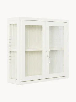 Estanterías De Pared|Vitrinas>Mustard Made Vitrina de pared The Kit Transparente, Off White