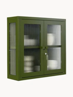 Estanterías De Pared|Vitrinas></noscript>Mustard Made Vitrina de pared The Kit Transparente, verde oscuro