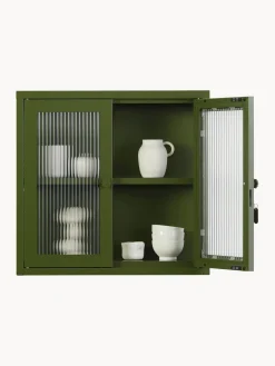 Estanterías De Pared|Vitrinas></noscript>Mustard Made Vitrina de pared The Kit Transparente, verde oscuro