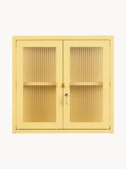 Estanterías De Pared|Vitrinas></noscript>Mustard Made Vitrina de pared The Kit Transparente, amarillo claro