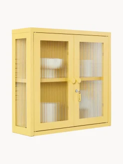 Estanterías De Pared|Vitrinas></noscript>Mustard Made Vitrina de pared The Kit Transparente, amarillo claro