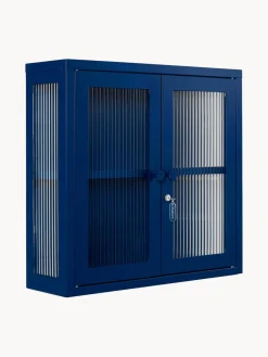 Estanterías De Pared|Vitrinas>Mustard Made Vitrina de pared The Kit Transparente, azul oscuro