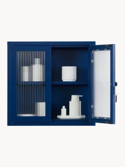 Estanterías De Pared|Vitrinas></noscript>Mustard Made Vitrina de pared The Kit Transparente, azul oscuro