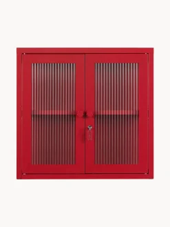 Estanterías De Pared|Vitrinas></noscript>Mustard Made Vitrina de pared The Kit Transparente, rojo