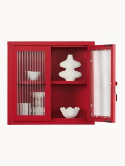 Estanterías De Pared|Vitrinas></noscript>Mustard Made Vitrina de pared The Kit Transparente, rojo