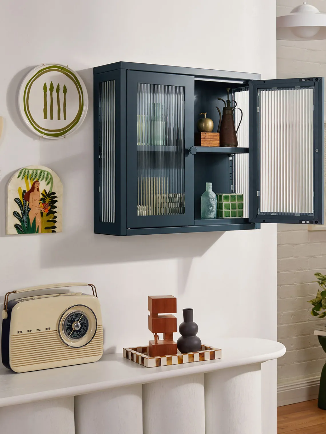 Best Vitrina de pared The Kit Estanterías De Pared|Vitrinas