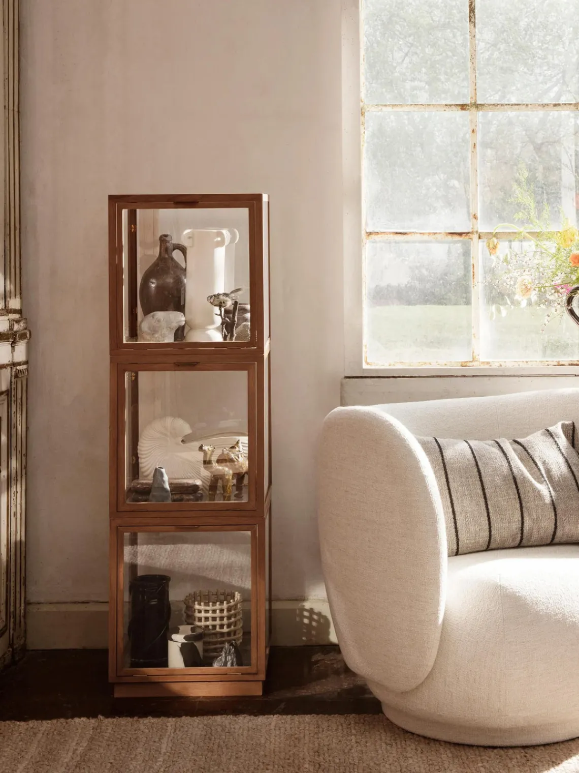 Vitrina de roble Miru Vitrinas|Vitrinas