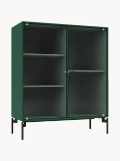 Armarios De Baño|Armarios De Baño>Montana Furniture Vitrina Ripple II Verde oscuro, negro