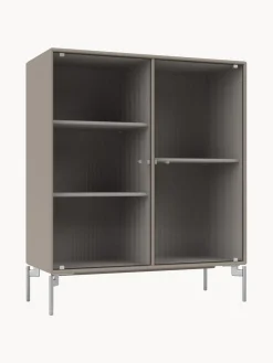 Armarios De Baño|Armarios De Baño>Montana Furniture Vitrina Ripple II Greige, gris claro