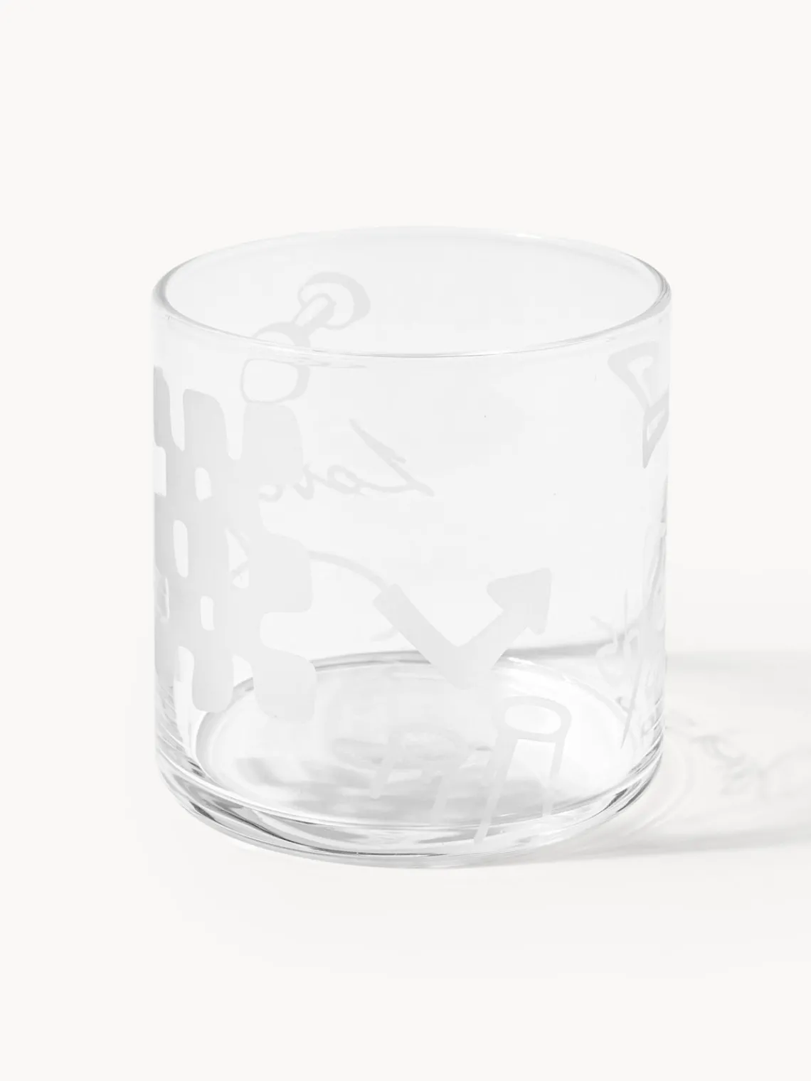 Vasos|Vajillas Completas>Westwing Collection Westwing | Crosby Studios, vasos altos artesanales Cristal, 2 uds.
