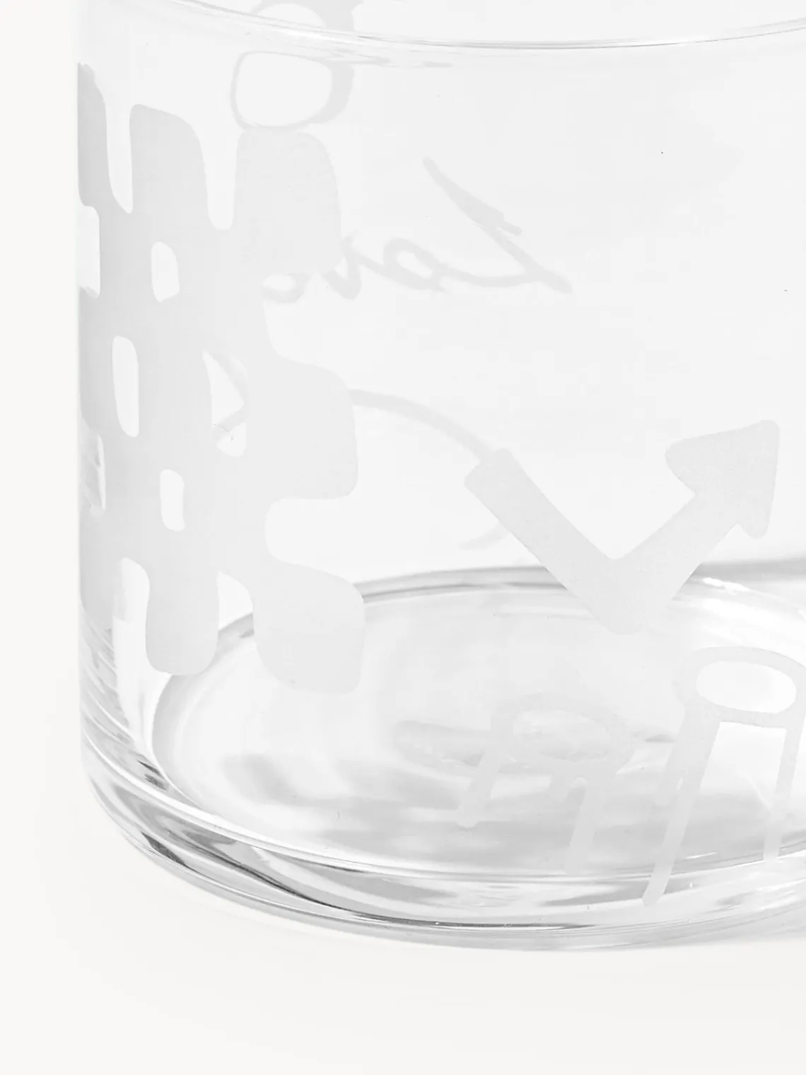 Vasos|Vajillas Completas>Westwing Collection Westwing | Crosby Studios, vasos altos artesanales Cristal, 2 uds.