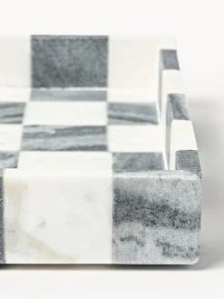 Bandejas Decorativas|Jarrones></noscript>Westwing Collection Westwing | Crosby Studios, bandeja decorativa de mármol Carreaux