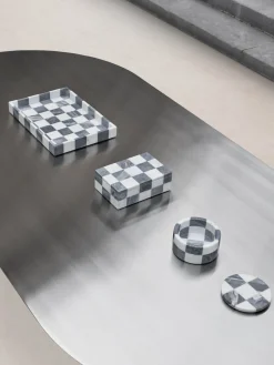 Bandejas Decorativas|Jarrones></noscript>Westwing Collection Westwing | Crosby Studios, bandeja decorativa de mármol Carreaux