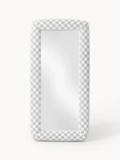 New Westwing | Crosby Studios, espejo de pie con marco tapizado Glace Jarrones|Decoración