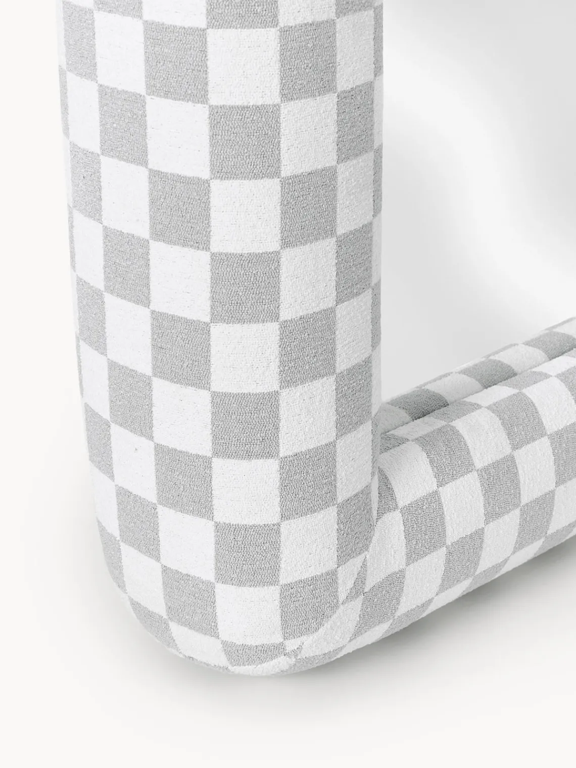 New Westwing | Crosby Studios, espejo de pie con marco tapizado Glace Jarrones|Decoración