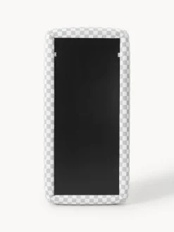 New Westwing | Crosby Studios, espejo de pie con marco tapizado Glace Jarrones|Decoración