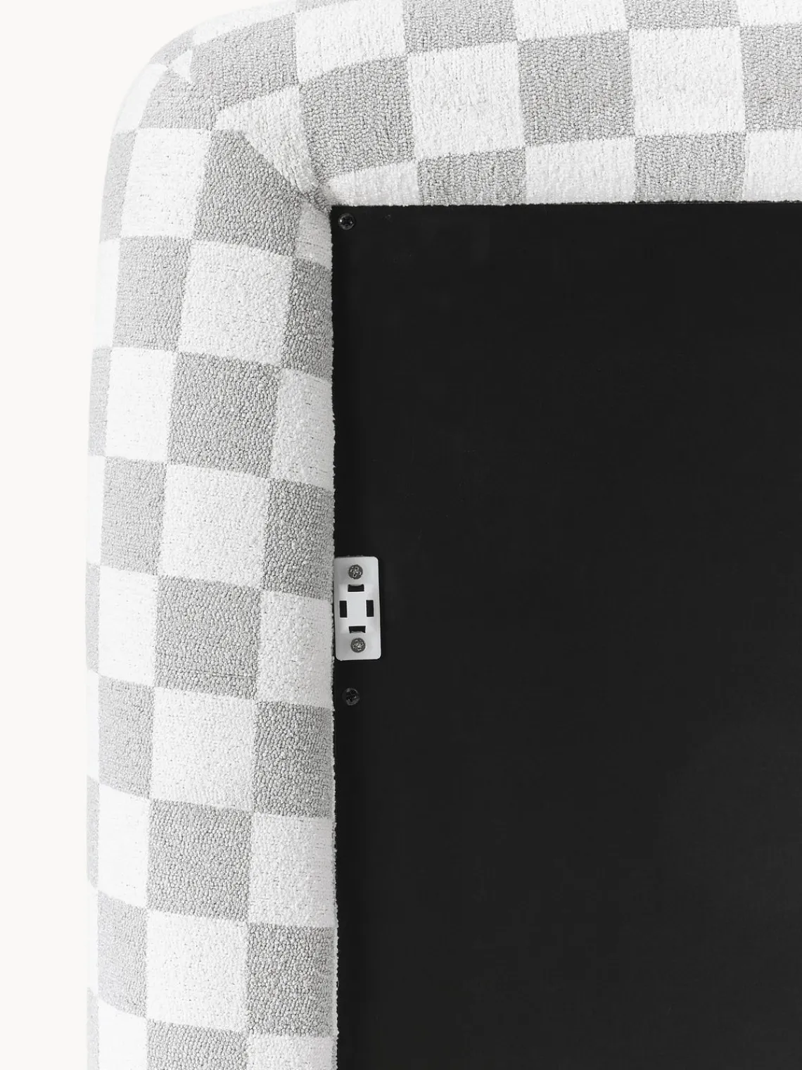 New Westwing | Crosby Studios, espejo de pie con marco tapizado Glace Jarrones|Decoración