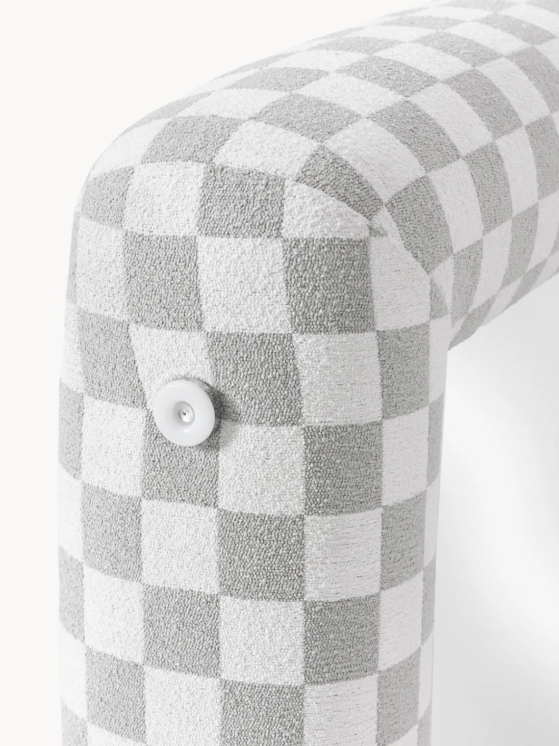 New Westwing | Crosby Studios, espejo de pie con marco tapizado Glace Jarrones|Decoración