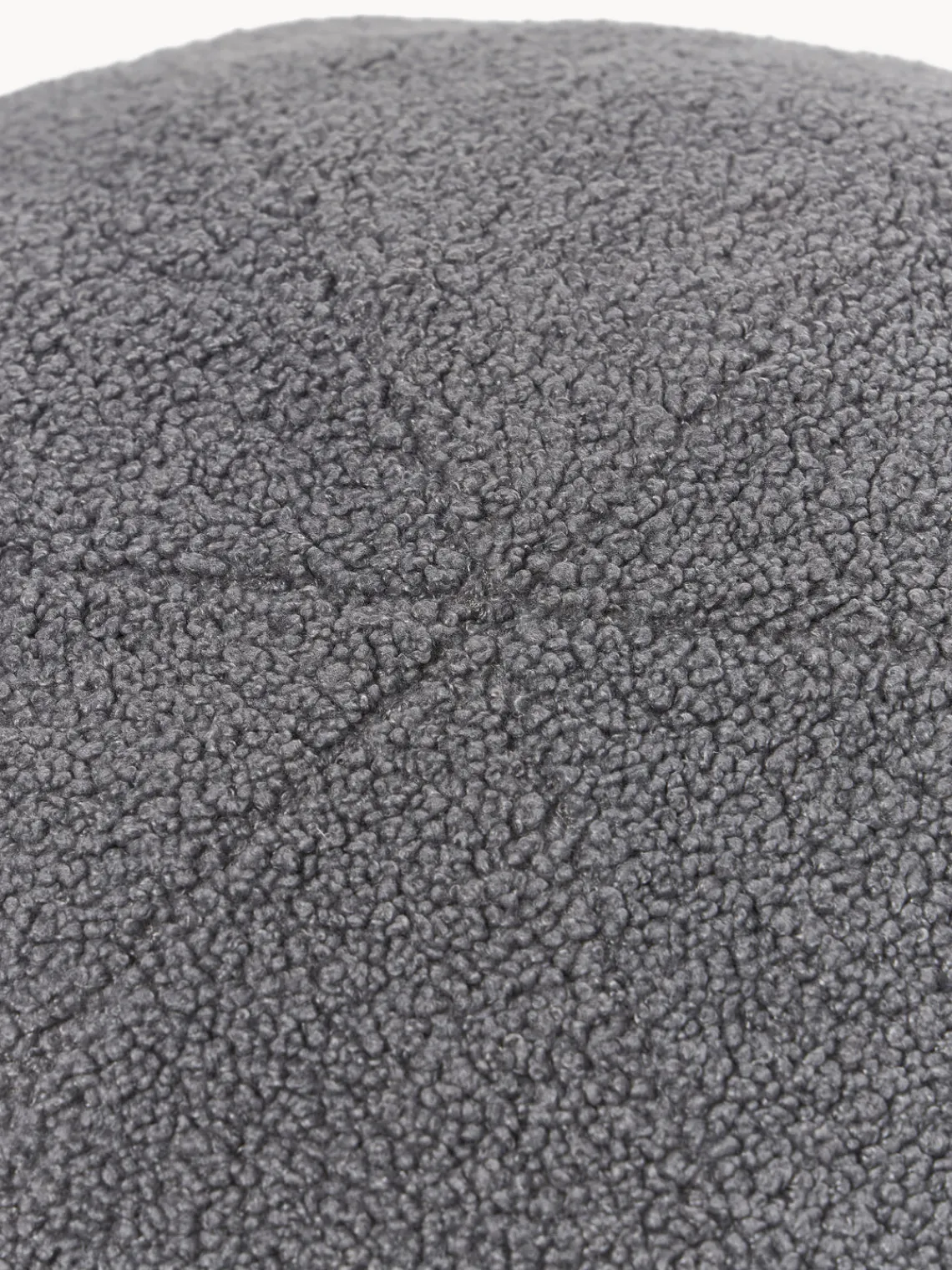 Cojines Decorativos|Mantas>Westwing Collection Westwing | Crosby Studios, cojín redondo en tejido bouclé Celeste, Ø 70 cm