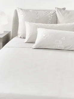 Westwing | Crosby Studios, sábana encimera de algodón Jouy Sábanas|Fundas Nórdicas