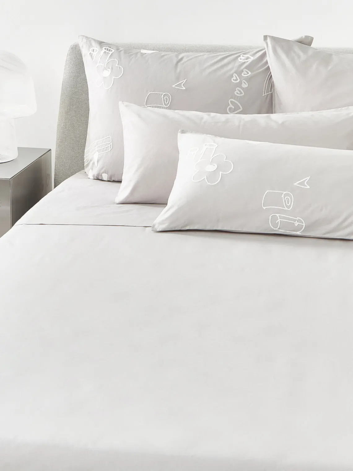 Westwing | Crosby Studios, sábana encimera de algodón Jouy Sábanas|Fundas Nórdicas