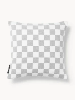 Mantas|Cojines Decorativos>Westwing Collection Westwing | Crosby Studios, funda de cojín a cuadros Oreiller