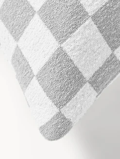 Mantas|Cojines Decorativos>Westwing Collection Westwing | Crosby Studios, funda de cojín a cuadros Oreiller