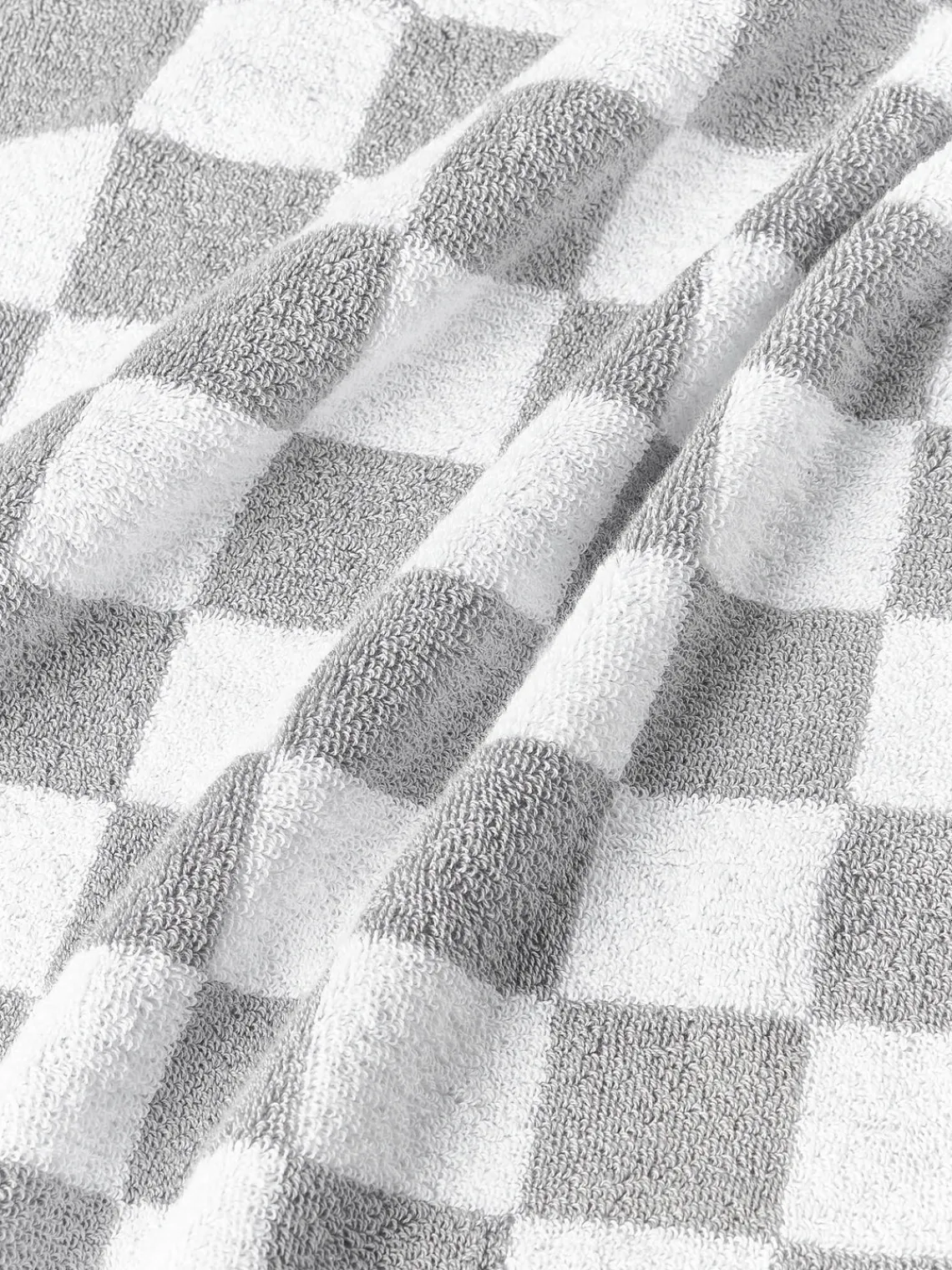 Toallas|Mantas>Westwing Collection Westwing | Crosby Studios, toalla de algodón Damier, tamaños diferentes