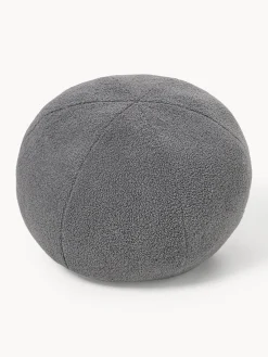 Cojines Decorativos|Mantas>Westwing Collection Westwing | Crosby Studios, cojín redondo en tejido bouclé Celeste, Ø 50 cm