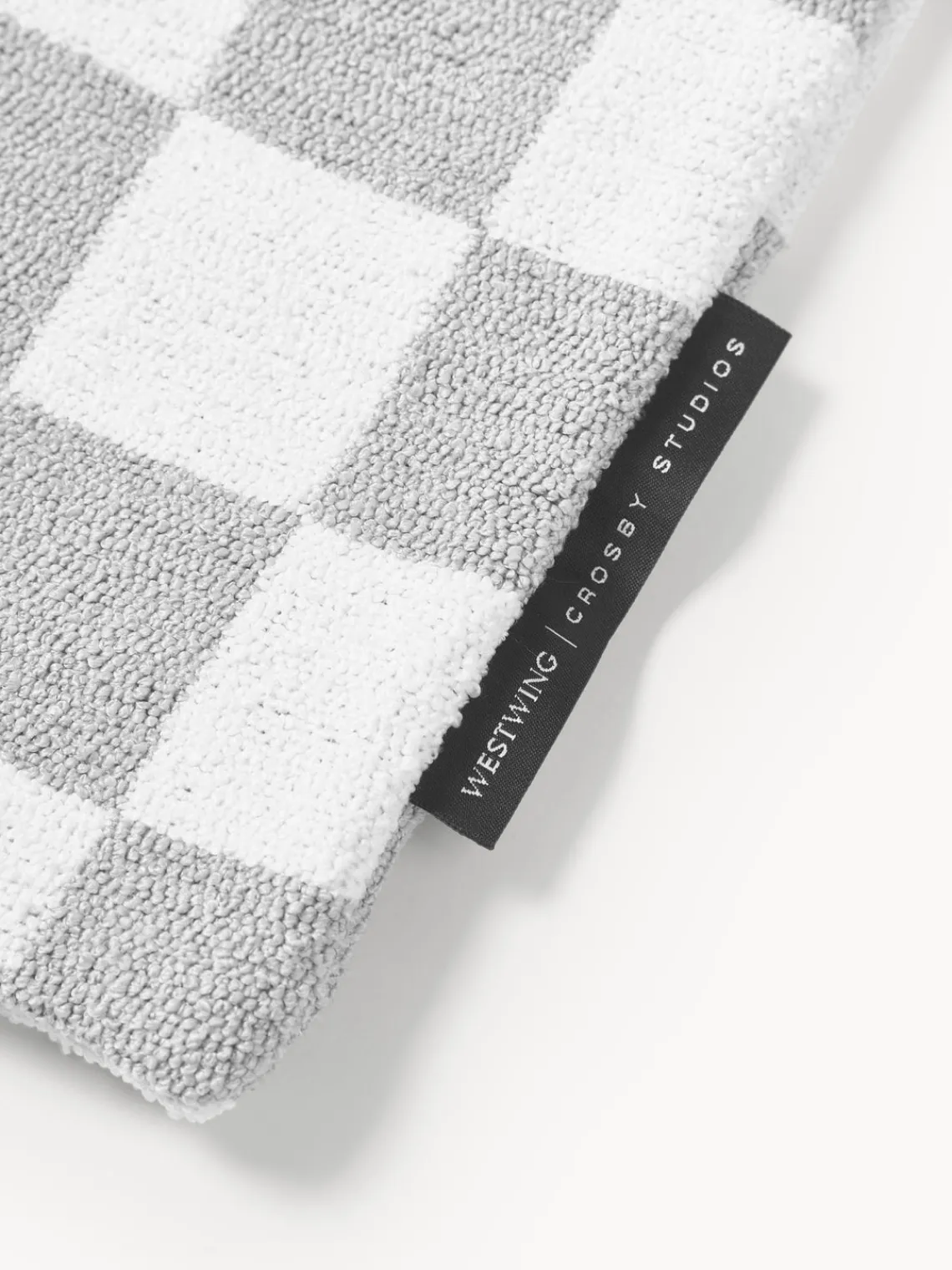 Hot Westwing | Crosby Studios, funda de cojín a cuadros Oreiller Cojines Decorativos|Mantas