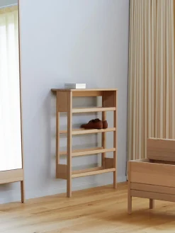 New Zapatero de madera de roble A Line Zapateros|Zapateros