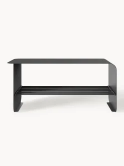 Zapateros|Zapateros></noscript>Westwing Collection Zapatero de metal Nash Negro