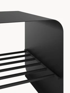 Zapateros|Zapateros></noscript>Westwing Collection Zapatero de metal Nash Negro