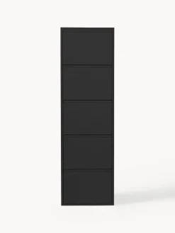 Zapateros|Zapateros>Kare Design Zapatero de pared Caruso, puertas abatibles Negro