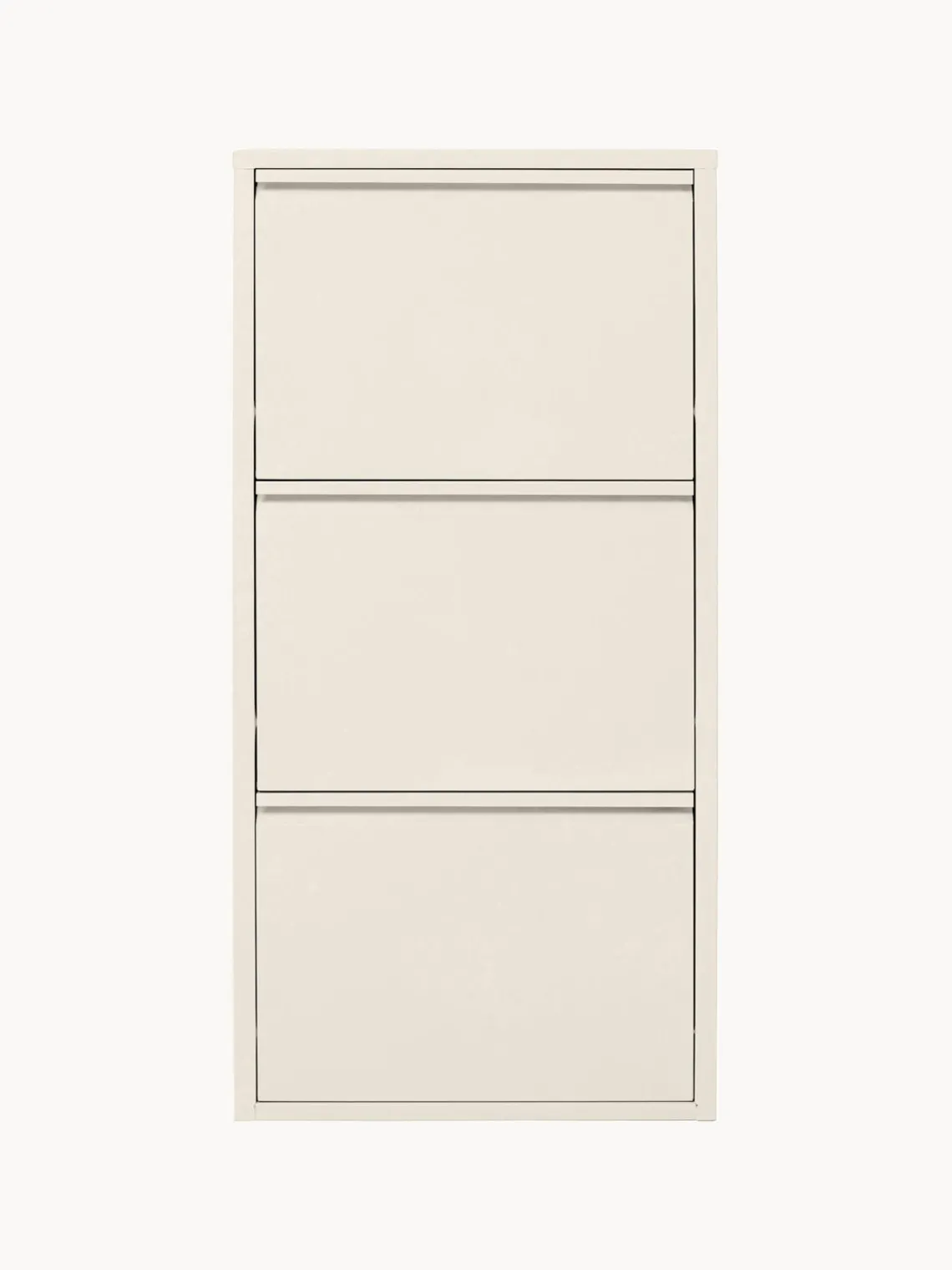 Outlet Zapatero de pared Caruso, puertas abatibles Zapateros|Zapateros