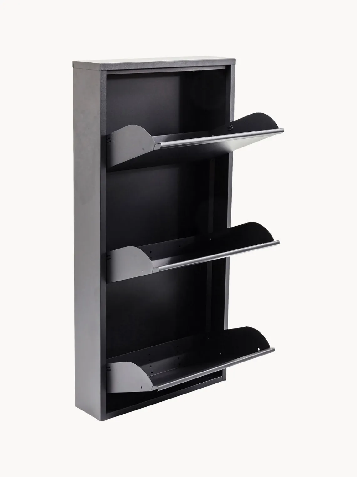 Zapateros|Zapateros>Kare Design Zapatero de pared Caruso, puertas abatibles Gris antracita