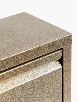 Zapateros|Zapateros></noscript>Kare Design Zapatero de pared Caruso, puertas abatibles Dorado con efecto envejecido