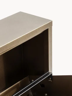 Zapateros|Zapateros></noscript>Kare Design Zapatero de pared Caruso, puertas abatibles Dorado con efecto envejecido